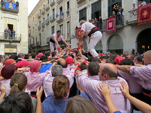 Fires 2015. Diada Castellera de Sant Narc&iacute;s amb Marrecs de Salt, Minyons de Terrassa i Capgrossos de Matar&oacute;