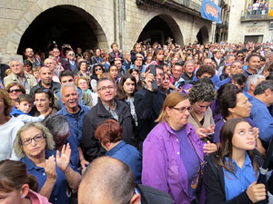 Fires 2015. Diada Castellera de Sant Narc&iacute;s amb Marrecs de Salt, Minyons de Terrassa i Capgrossos de Matar&oacute;