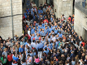 Fires 2015. Diada Castellera de Sant Narc&iacute;s amb Marrecs de Salt, Minyons de Terrassa i Capgrossos de Matar&oacute;