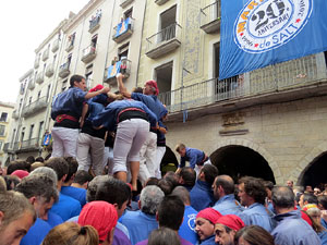 Fires 2015. Diada Castellera de Sant Narc&iacute;s amb Marrecs de Salt, Minyons de Terrassa i Capgrossos de Matar&oacute;