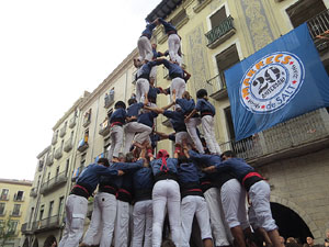 Fires 2015. Diada Castellera de Sant Narc&iacute;s amb Marrecs de Salt, Minyons de Terrassa i Capgrossos de Matar&oacute;