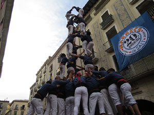Fires 2015. Diada Castellera de Sant Narc&iacute;s amb Marrecs de Salt, Minyons de Terrassa i Capgrossos de Matar&oacute;
