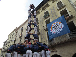 Fires 2015. Diada Castellera de Sant Narc&iacute;s amb Marrecs de Salt, Minyons de Terrassa i Capgrossos de Matar&oacute;