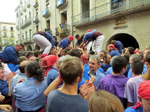 Fires 2015. Diada Castellera de Sant Narc&iacute;s amb Marrecs de Salt, Minyons de Terrassa i Capgrossos de Matar&oacute;