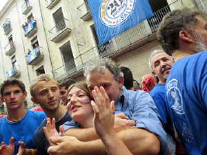Fires 2015. Diada Castellera de Sant Narc&iacute;s amb Marrecs de Salt, Minyons de Terrassa i Capgrossos de Matar&oacute;