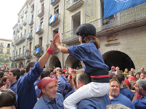 Fires 2015. Diada Castellera de Sant Narc&iacute;s amb Marrecs de Salt, Minyons de Terrassa i Capgrossos de Matar&oacute;