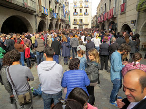 Fires 2015. Diada Castellera de Sant Narc&iacute;s amb Marrecs de Salt, Minyons de Terrassa i Capgrossos de Matar&oacute;