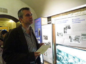 Fires 2015. Exposició Fugint de l'Holocaust. Catalunya i els refugiats jueus de la Segona Guerra Mundial, al Museu d'Història dels Jueus