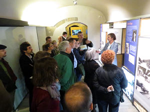 Fires 2015. Exposició Fugint de l'Holocaust. Catalunya i els refugiats jueus de la Segona Guerra Mundial, al Museu d'Història dels Jueus