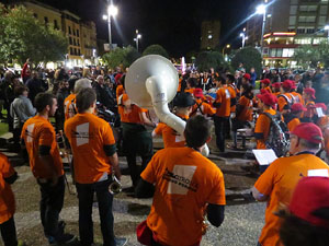 Fires 2015. Girona Grand Parade, cercavila musical de bandes pels carrers de Girona