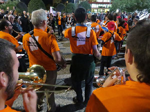 Fires 2015. Girona Grand Parade, cercavila musical de bandes pels carrers de Girona