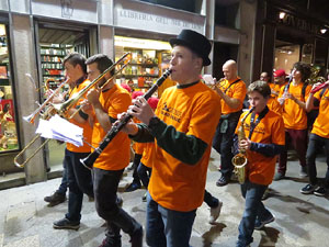 Fires 2015. Girona Grand Parade, cercavila musical de bandes pels carrers de Girona