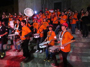 Fires 2015. Girona Grand Parade, cercavila musical de bandes pels carrers de Girona