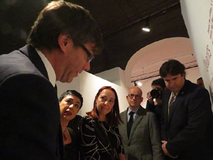 Fires 2015. Inauguració de l'exposició Girona en època contemporània. Les capitalitats de la ciutat (1800-1939)