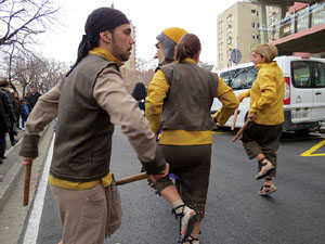 Girona10 2016. Cercavila de gegants i capgrossos amb Fal&middot;lera Gironina