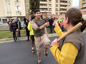 Girona10 2016. Cercavila de gegants i capgrossos amb Fal&middot;lera Gironina