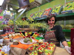 Girona10 2016. Tastets gastron&ograve;mics al Mercat del Lle&oacute; de Girona