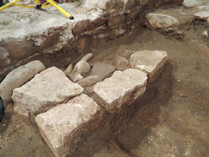 Excavacions a l'Hospital dels Capellans o dels Clergues