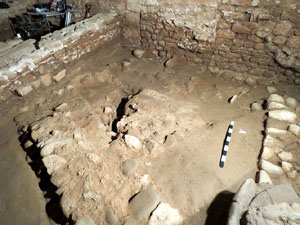 Excavacions a l'Hospital dels Capellans o dels Clergues