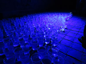 inund'ART 2016. Instal&middot;laci&oacute; Concert de Gotes a La Carbonera