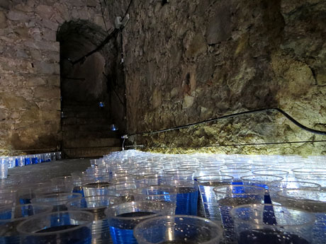 inund'ART 2016. Instal·lació Concert de Gotes a La Carbonera