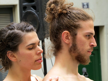 inund'ART 2016. Dansa a la pla&ccedil;a Mercaders amb Agitart