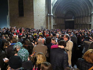 Nadal 2015 a Girona. Campanades de Cap d'Any a la Catedral de Girona