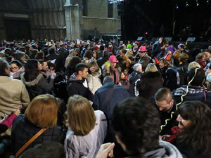 Nadal 2015 a Girona. Campanades de Cap d'Any a la Catedral de Girona