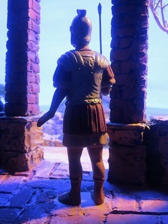 Detall d'un dels pessebres de l'exposici&oacute;