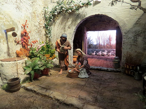 Un dels pessebres de l'exposici&oacute;