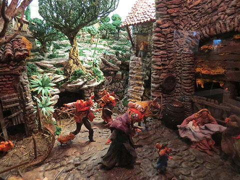 Un dels pessebres de l'exposici&oacute;