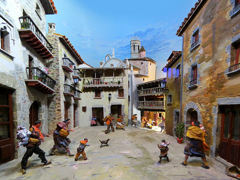 Un dels pessebres de l'exposici&oacute;