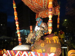 La Cavalcada de Reis 2016. Desfilada pels carrers de la ciutat, fins la pla&ccedil;a del Vi