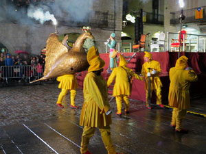 La Cavalcada de Reis 2016. Arribada a la pla&ccedil;a del Vi i rebuda de l'alcalde