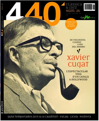 Portada de la revista dedicada a Xavier Cugat