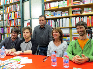Sant Jordi 2016 a la Llibreria Geli. Signatures de llibres