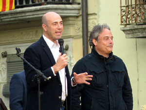 Festival Strenes 2016. Concert inaugural al terrat del punt d'Informaci&oacute; de la Rambla a c&agrave;rrec de Love of Lesbian