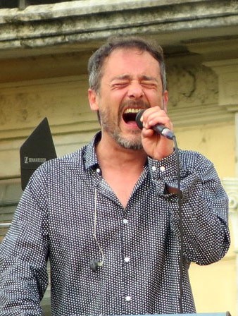 Santi Balmes durant el concert