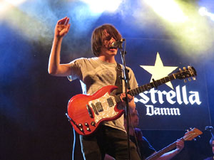 Festival Strenes 2016. Escenari de la pla&ccedil;a de Sant Feliu. Actuaci&oacute; de Joan Colomo