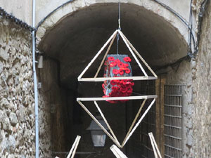 Temps de Flors 2016. El carrer de la For&ccedil;a: patis i carrers