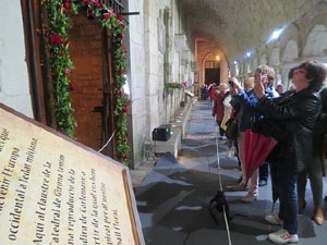 Temps de Flors 2016. Decoraci&oacute; floral del claustre de la Catedral