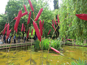 Temps de Flors 2016. Muntatges i instal&middot;lacions als Jardins del doctor Figueras
