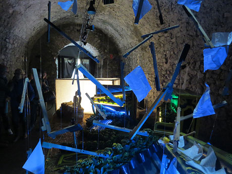 Temps de Flors 2016. Museu d'Història de Girona: espais de la Carbonera, la Cisterna, la Terrassa del Museu i l'Assecador