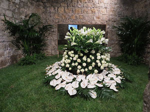 Temps de Flors 2016. Muntatges i instal&middot;lacions a Les Sarra&iuml;nes