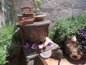 Temps de Flors 2016. Muntatges i instal&middot;lacions a Les Sarra&iuml;nes