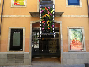 Temps de Flors 2016. Barri del Mercadal: pla&ccedil;a de Santa Susanna i Museu del Cinema