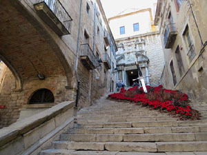 Temps de Flors 2016. Escales de la pujada de Sant Martí