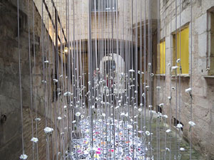 Temps de Flors 2016. Casa Sambola - Pla Dalmau, al carrer de la Força