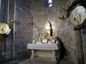 Temps de Flors 2016. Esgl&eacute;sia de Sant Feliu. La nau i les capelles laterals
