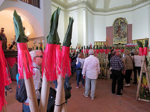 Temps de Flors 2016. Esgl&eacute;sia de Sant Lluc - Castrum dels manaies de Girona